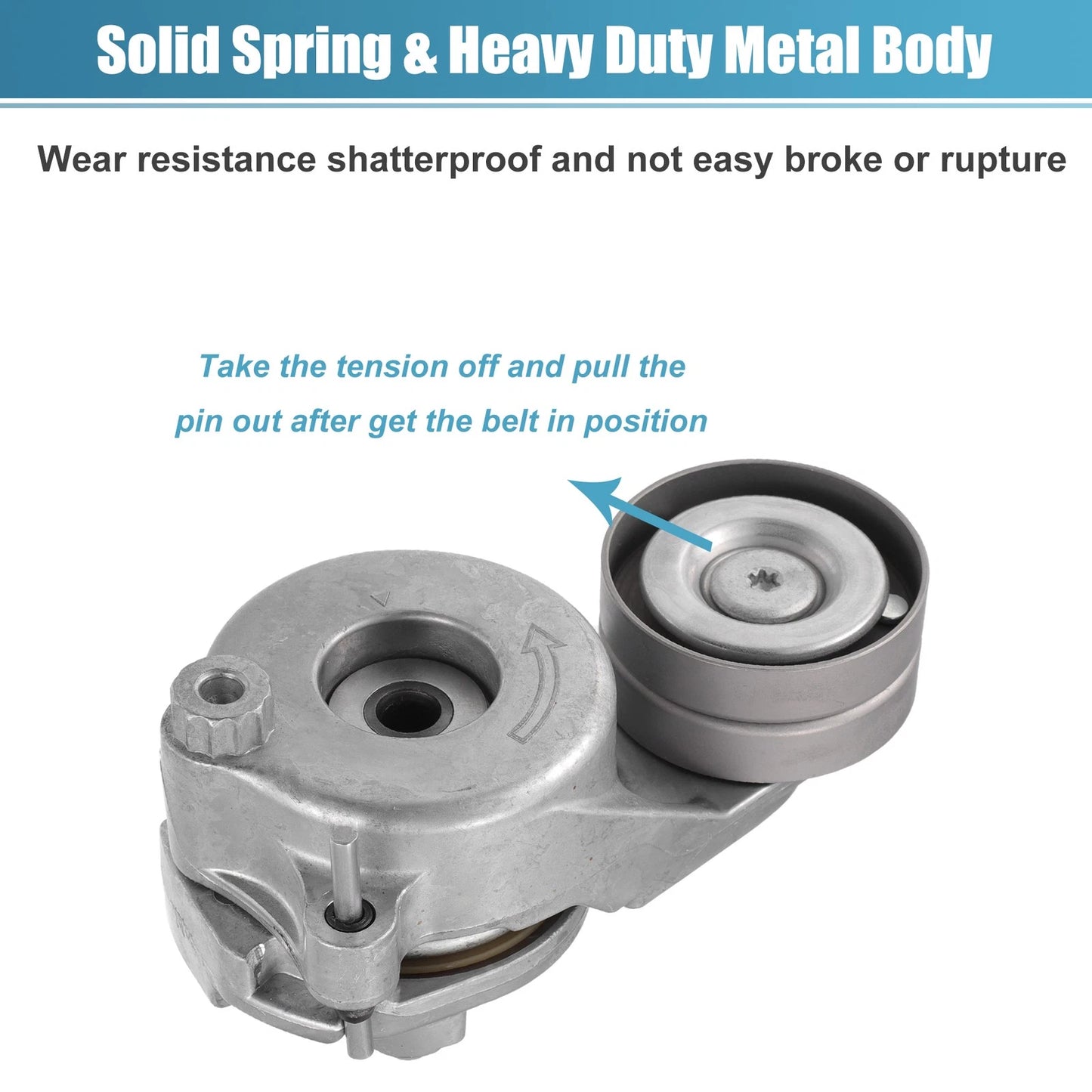Belt Tensioner Pulley Assembly for Dodge Sprinter 2500 (2007-2009)