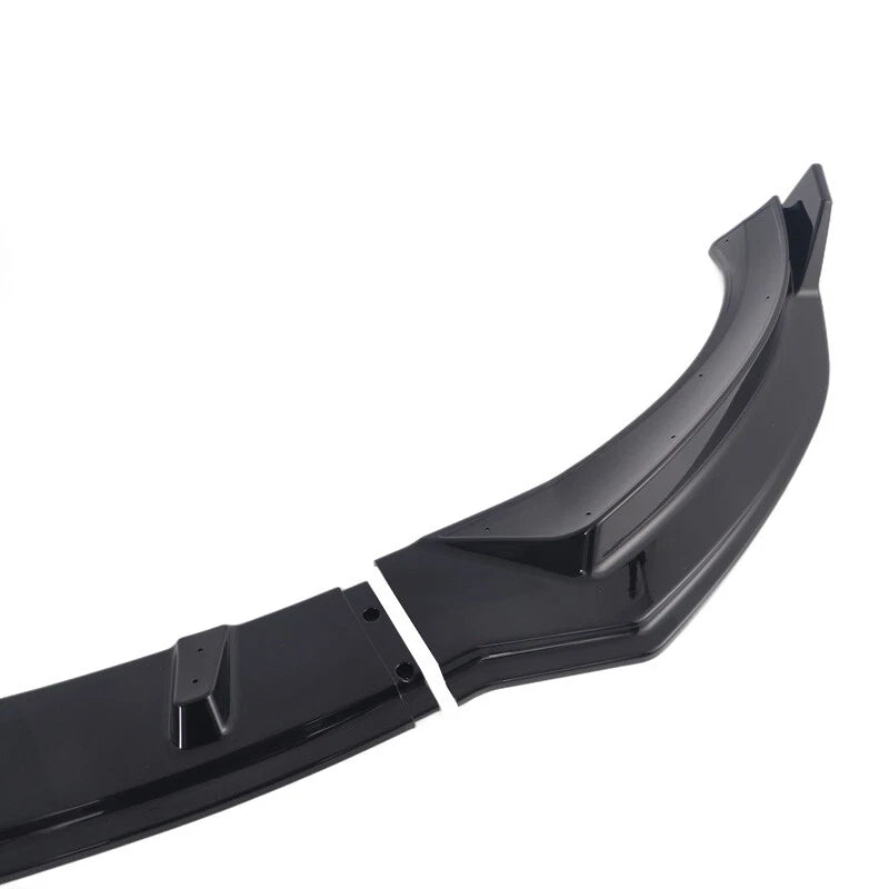 Glossy Black Front Bumper Lip Splitter for Tesla Model 3 (2024-2025)