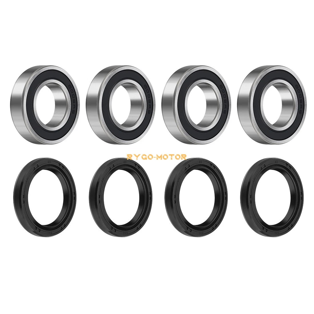 2 x Front Wheel Bearings Seals for Kawasaki Mule