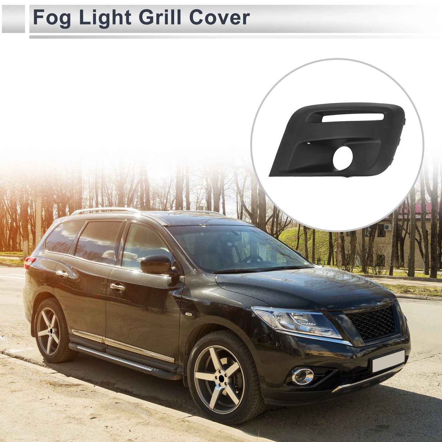 Front Left Fog Light Grill for Nissan Partner (2015-2018)