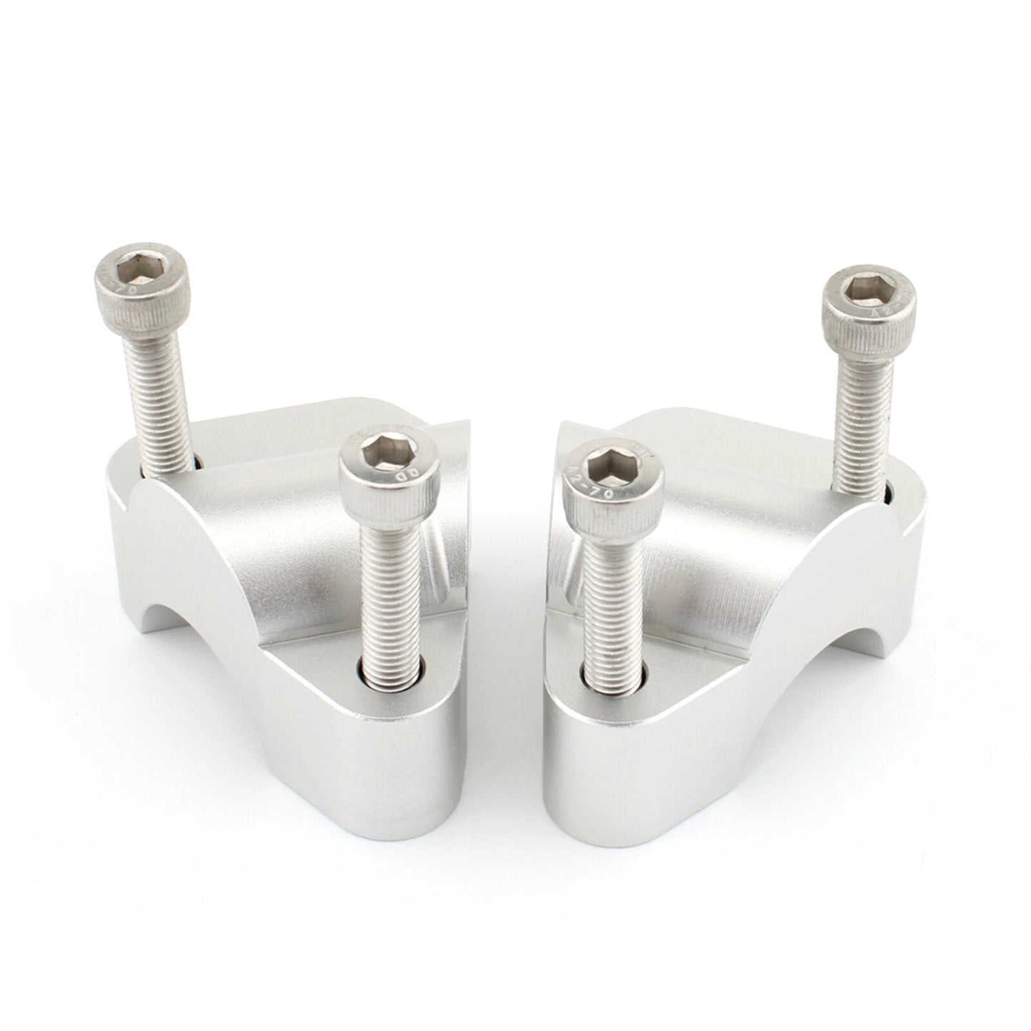 Chrome Front Handlebar Clamp Kit for Tiger 1200 GT Pro (2022-2023)