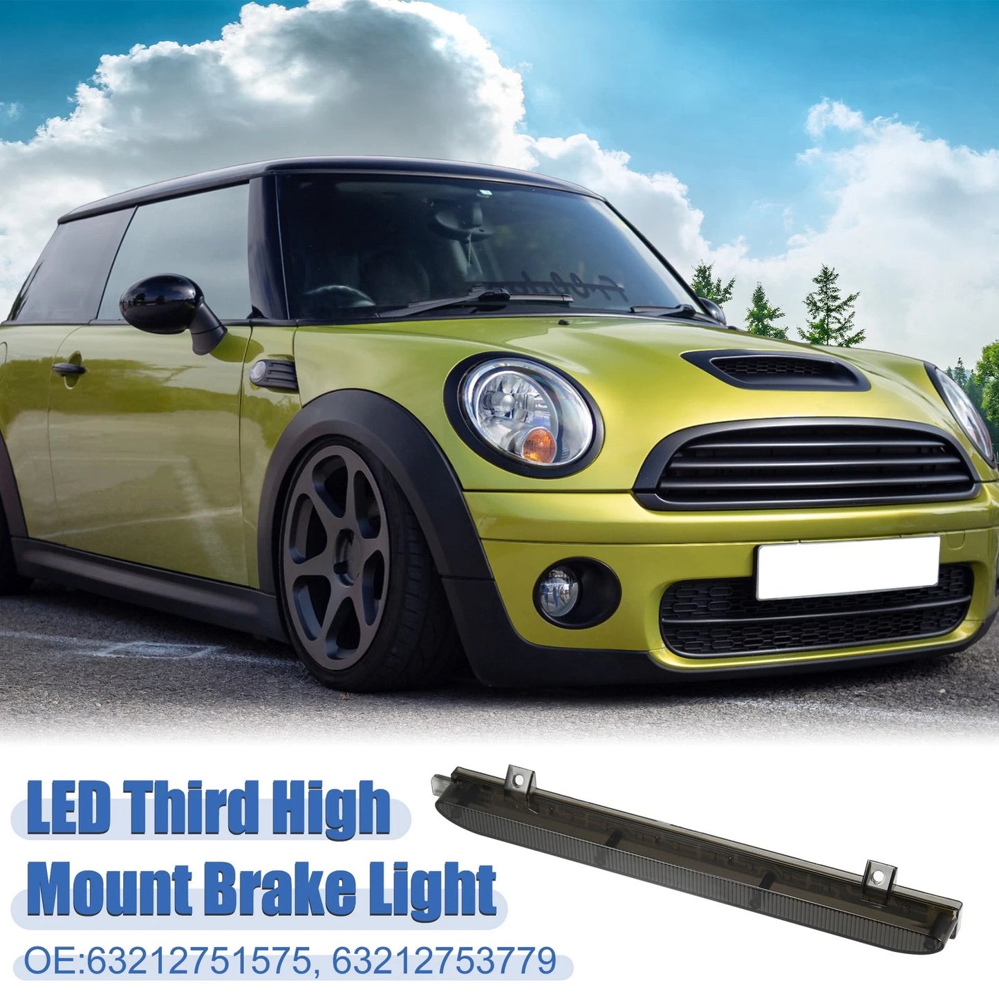 High Level Third Brake Light Black Lens for Mini Cooper (2006-2013)