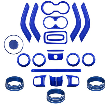 Blue Interior Trim for Jeep Wrangler JK (2011-2017)