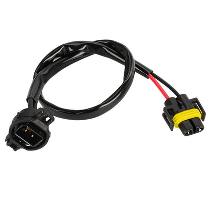 H11 Female to 5202 Male Adapter Pigtail Socket Wire Conversion Harness