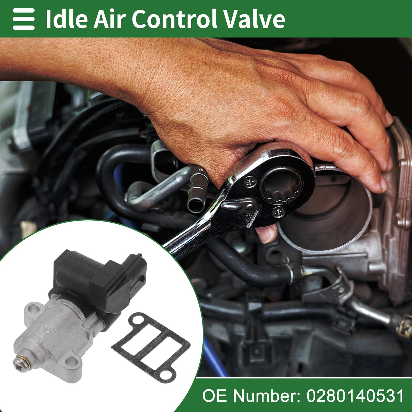 Idle Air Control Valve for Kia Cerato 1.6L (2004-2013)