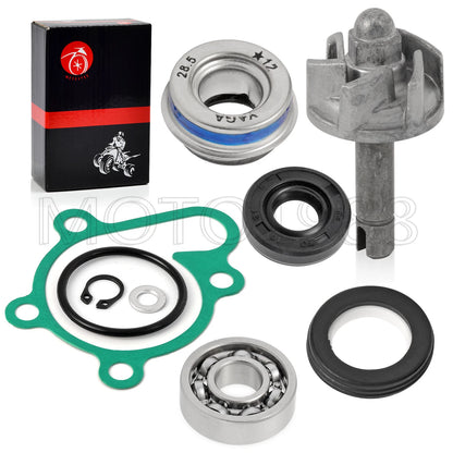 Water Pump Rebuild Kit Impeller Shaft Seal for Yamaha Kodiak YFM450(2003–2021)