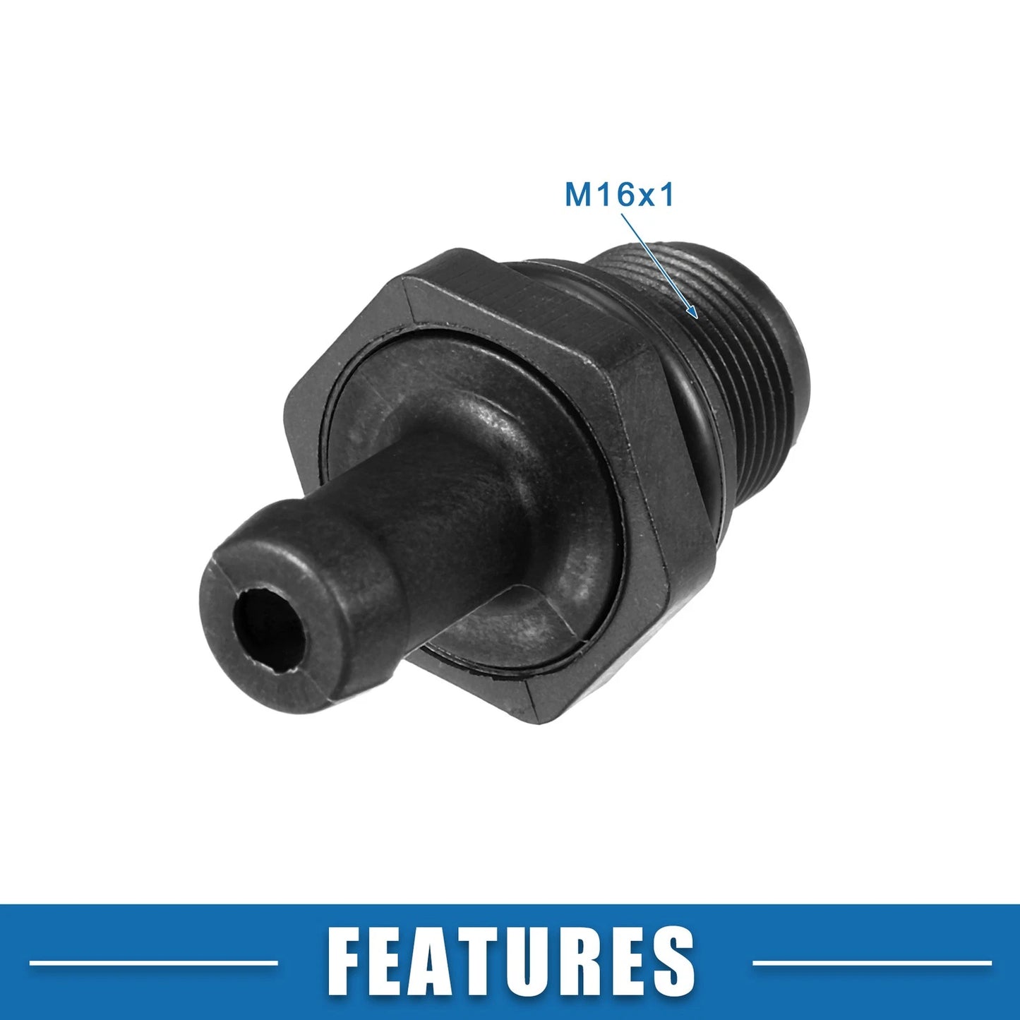 PCV Valve Fittings for Nissan 370Z (2009-2019) Black