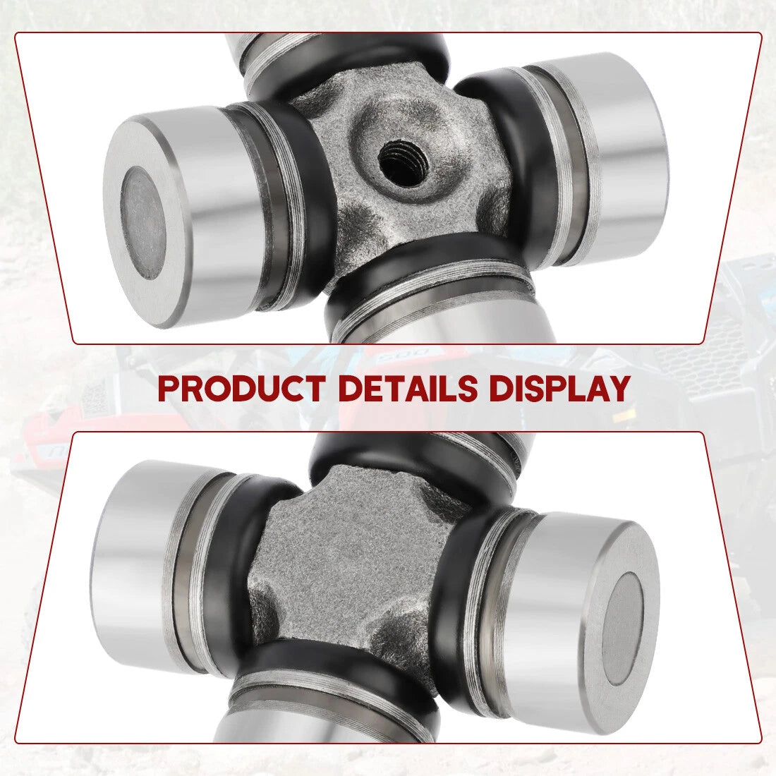 2x Front Prop Shaft U-Joint for Polaris Ranger 570 /Crew 570 (2014–2023)