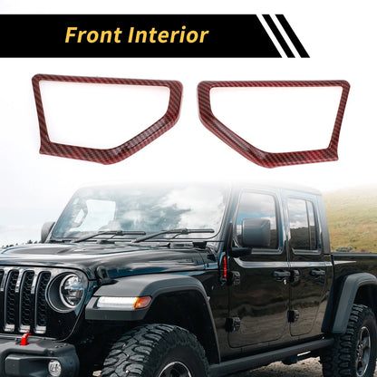 A Pillar Speaker Cover Trim for Jeep Wrangler JL JLU (2018-2023)