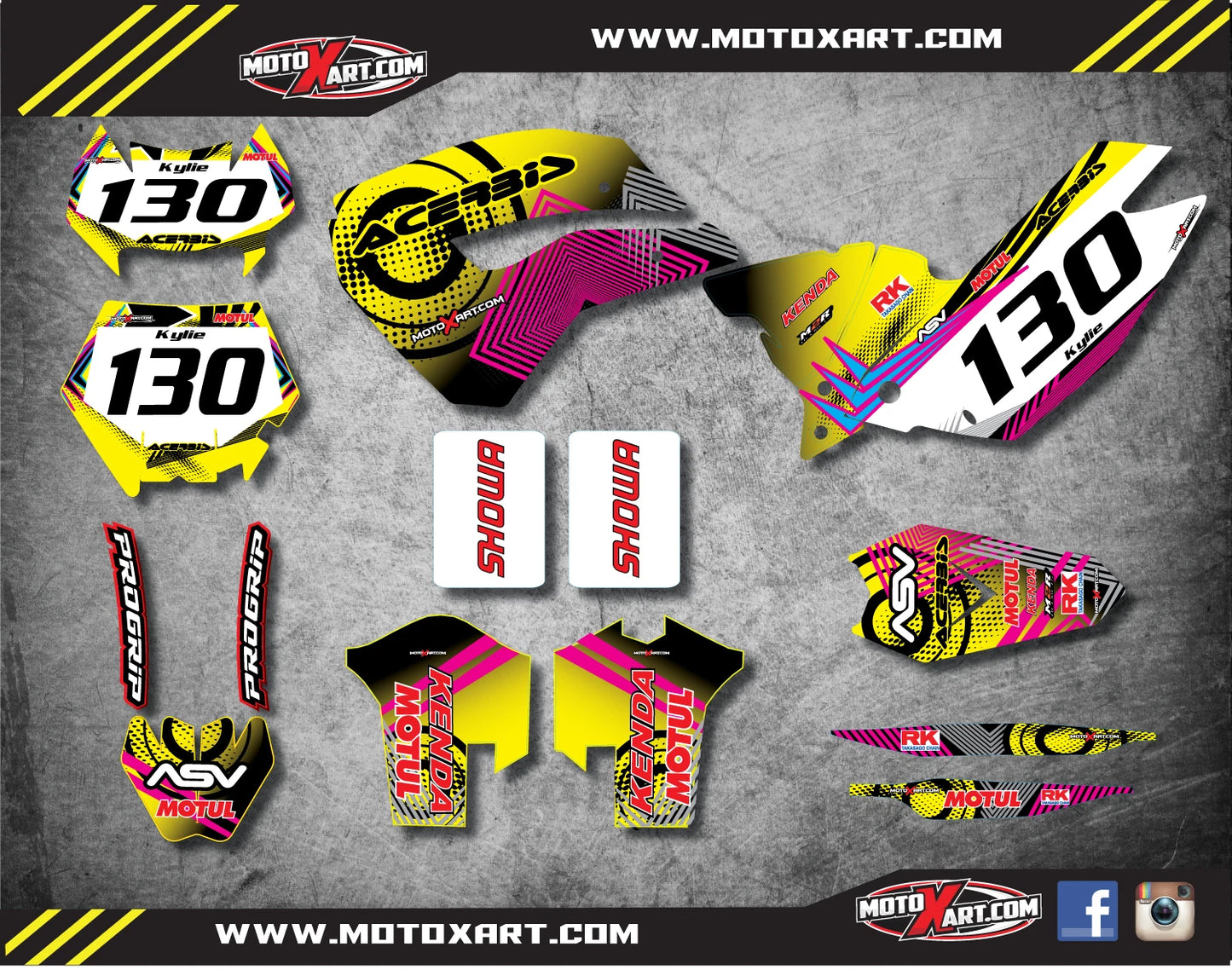 Sticker Kit for Husaberg FE 390, 450, 570, TE 250, 300 (2009-2012)