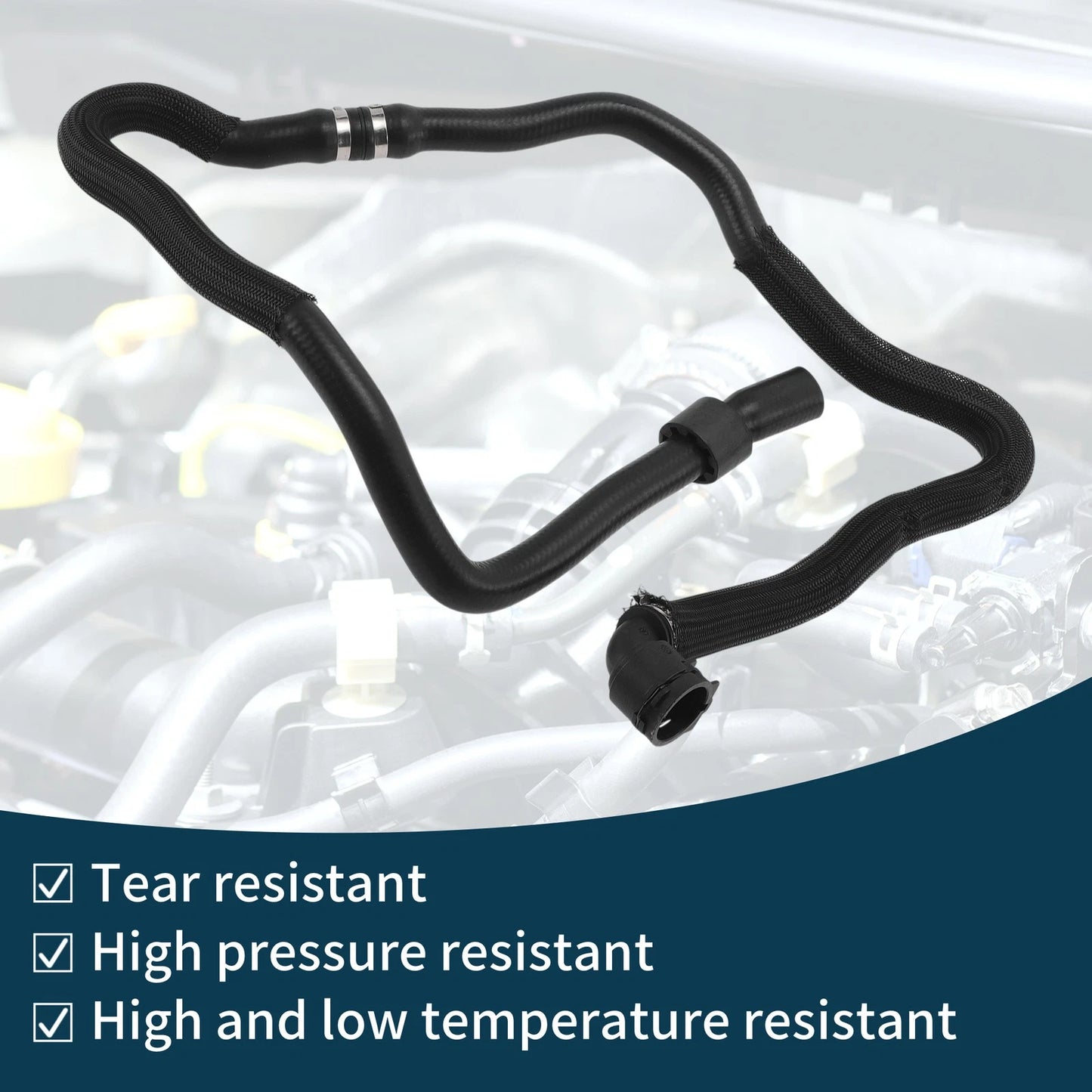 Radiator Hose for BMW 740Li 2011-2013 Plastic Coolant Pipe