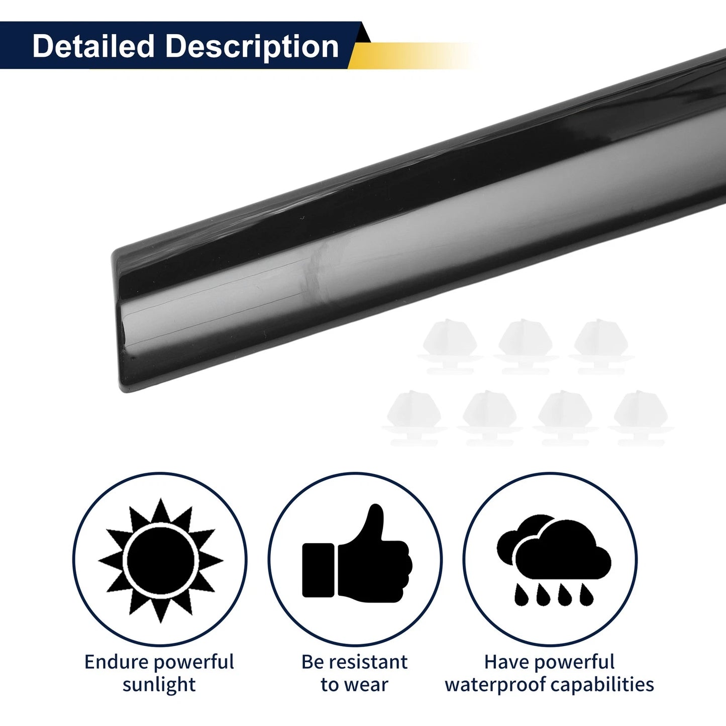 Door Garnish Trim for BMW 7 Series (2016-2022)