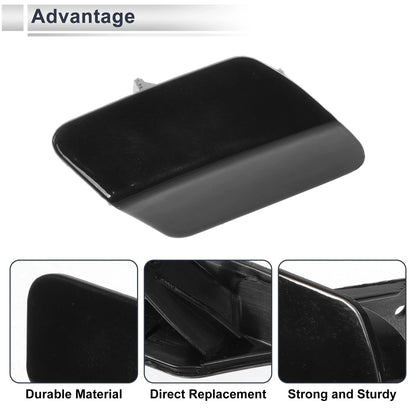 Front Right Washer Nozzle Cover for BMW 320i 2.0L L4 (2006-2013) Black
