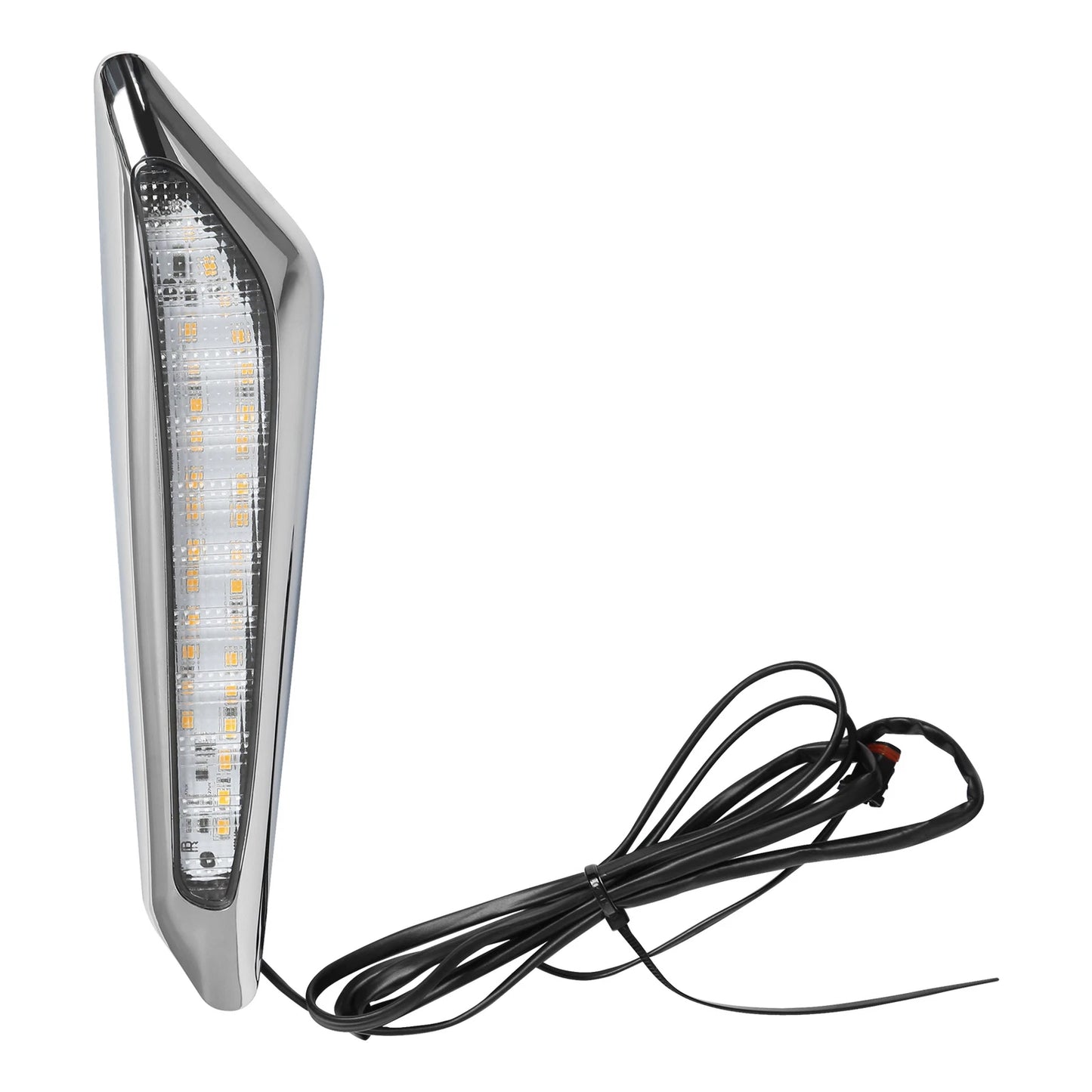 Front Brake Fork Mounted LED Amber Lights for Honda GL1800 (2018-2025)