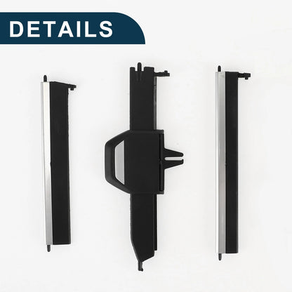 AC Air Vent Clips Tab for BMW 3 Series G20 G21 G22 Black Silver 1x