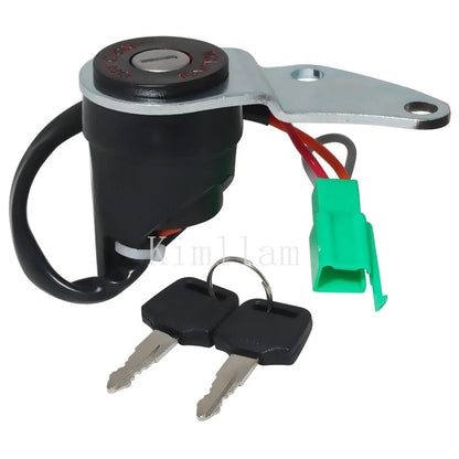 Ignition Key Switch Lock Set for Suzuki DRZ250 DR250 DR250R (2001-2009, 1998-2000)