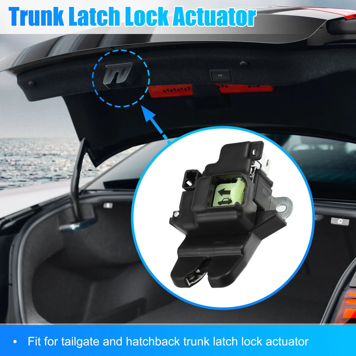 Rear Trunk Latch Lock Actuator for Hyundai Elantra, Kia (2011-2016)