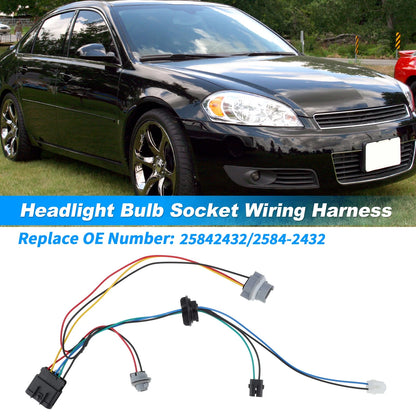 Headlight Bulb Wiring Harness for Chevrolet Impala (2006 - 2013)