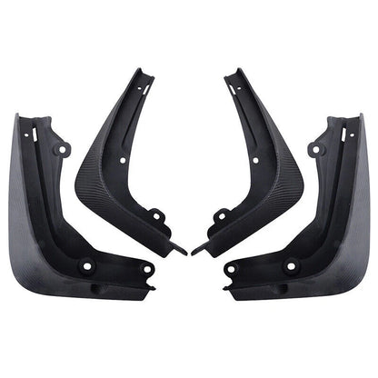 4 x Carbon Fiber Mud Flaps for Tesla Model S (2016-2019)