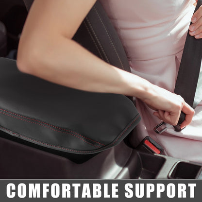Center Console Armrest Cover Black for Subaru Forester (2019-2023)