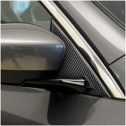 Carbon Fiber Side Mirror Base A-Pillar Covers for Infiniti G37 (2007-2013)