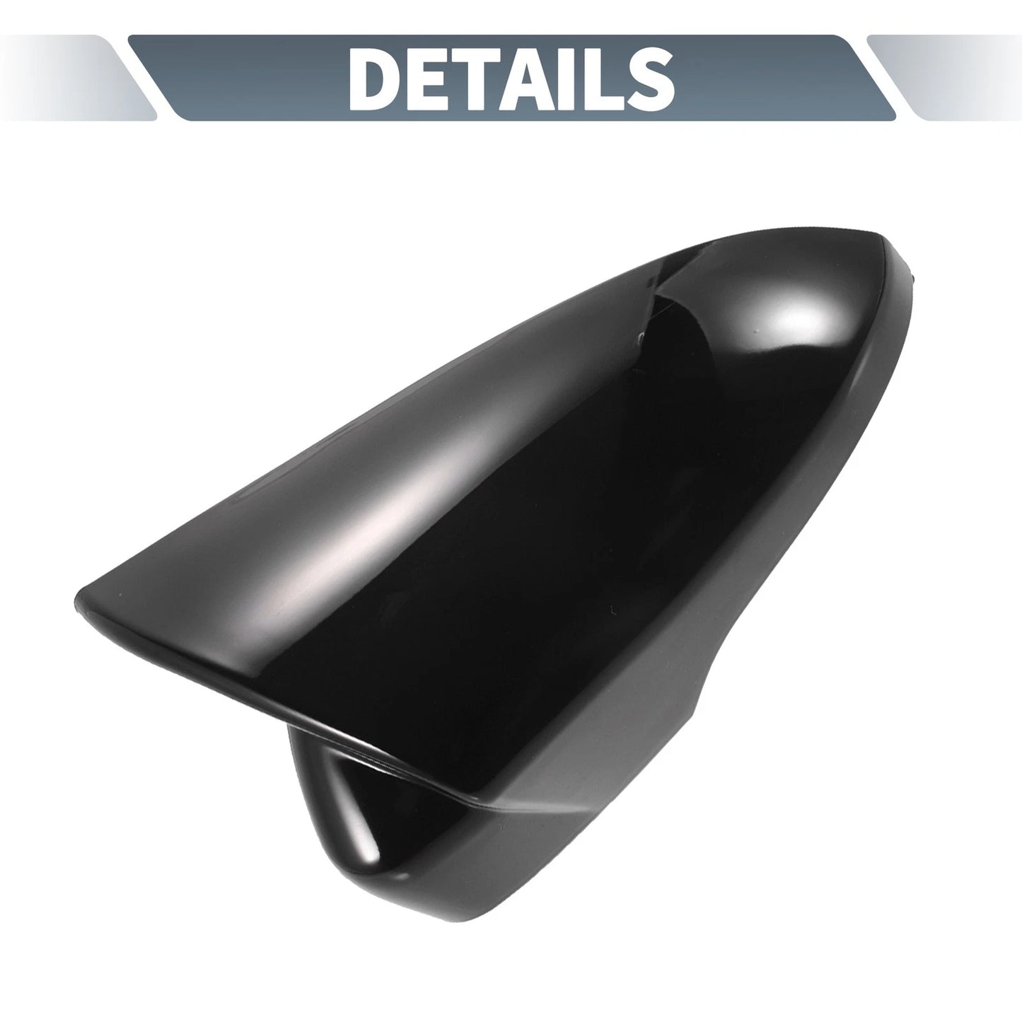 Rearview Mirror Cover Overlay Gloss Black for Ford Mondeo Fusion (2013-2020)