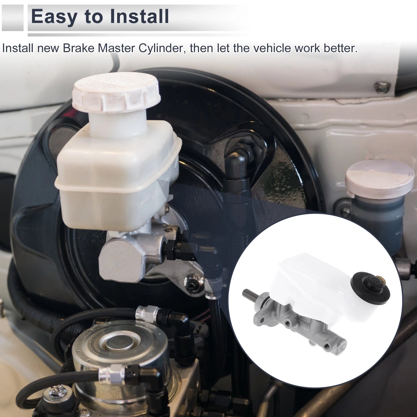 Brake Master Cylinder with Reservoir for Toyota Yaris (2010-2013)