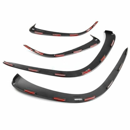 4x Fog Light Eyelid Cover Trim for Mercedes Benz GLE W167 V167 (2019-2023)
