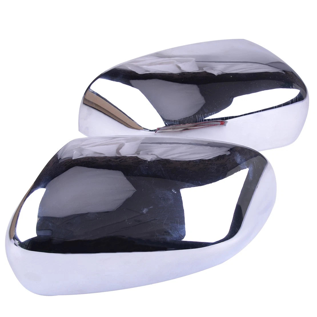 2 x Chrome Mirror Caps for Jeep Cherokee (2014-2019)