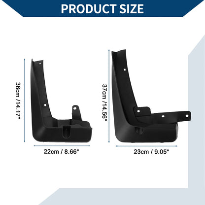 Mud Flaps Splash Guards 1 Set for BMW X3 (2018-2023)