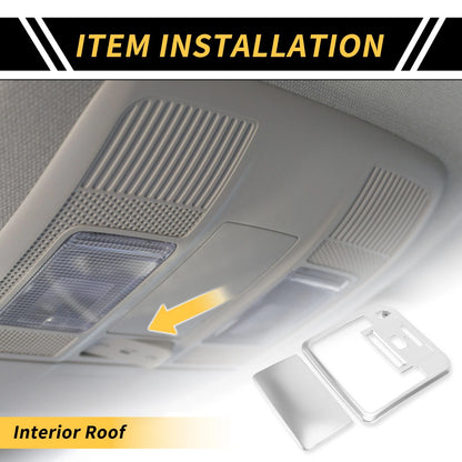 Front Roof Reading Light Lamp Cover Trim for Toyota Tundra (2022-2024)