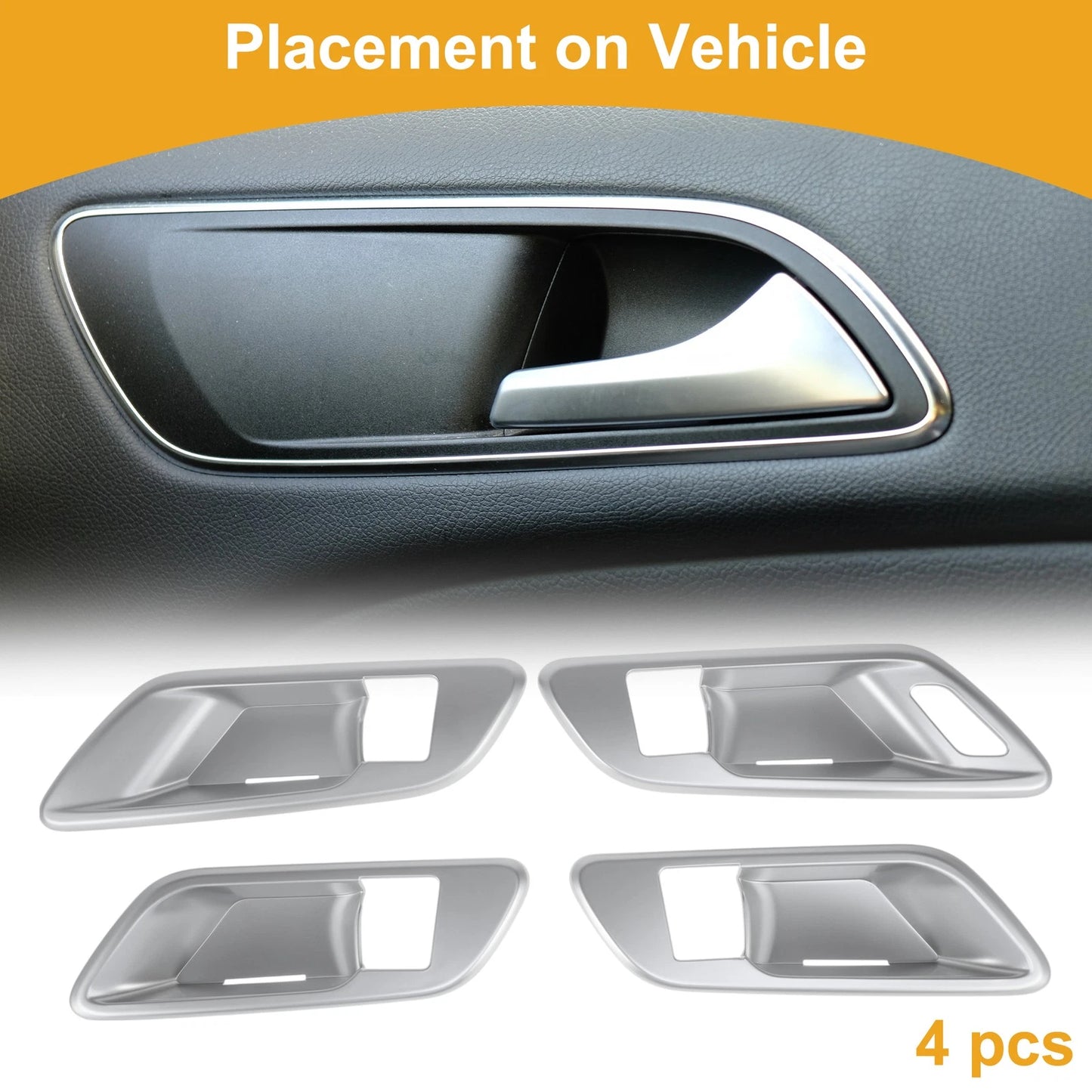 Interior Door Handle Bowl Cover Trim for Toyota Crown (2023–2024)
