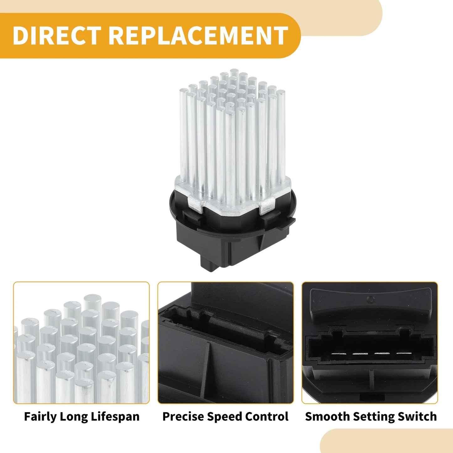 Blower Motor Resistor for Peugeot 407 (2004-2010)