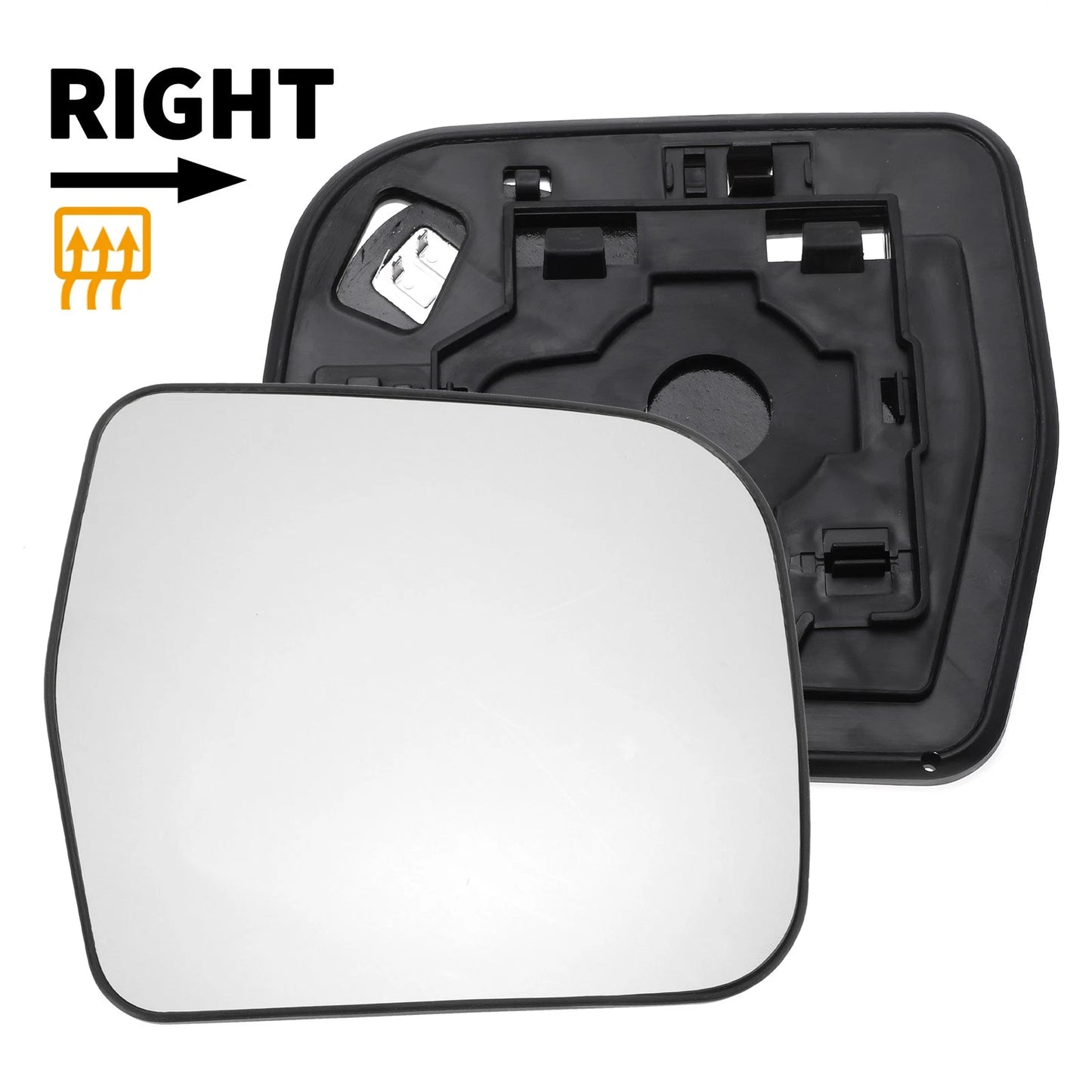 Heated Driver Side Mirror Glass Replacement for Toyota Previa (1990-1997)
