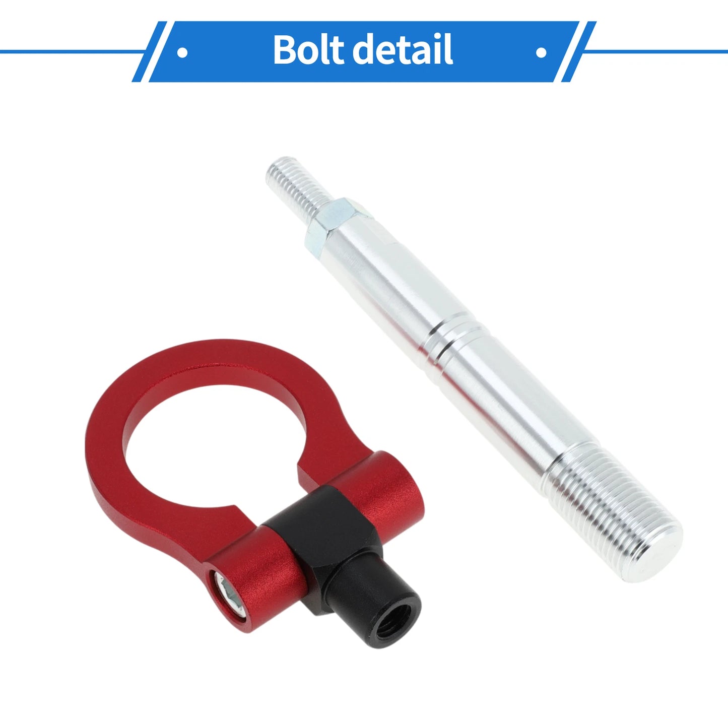 Trailer Ring Eye Towing Hook for Toyota Avanza (2010-2023)