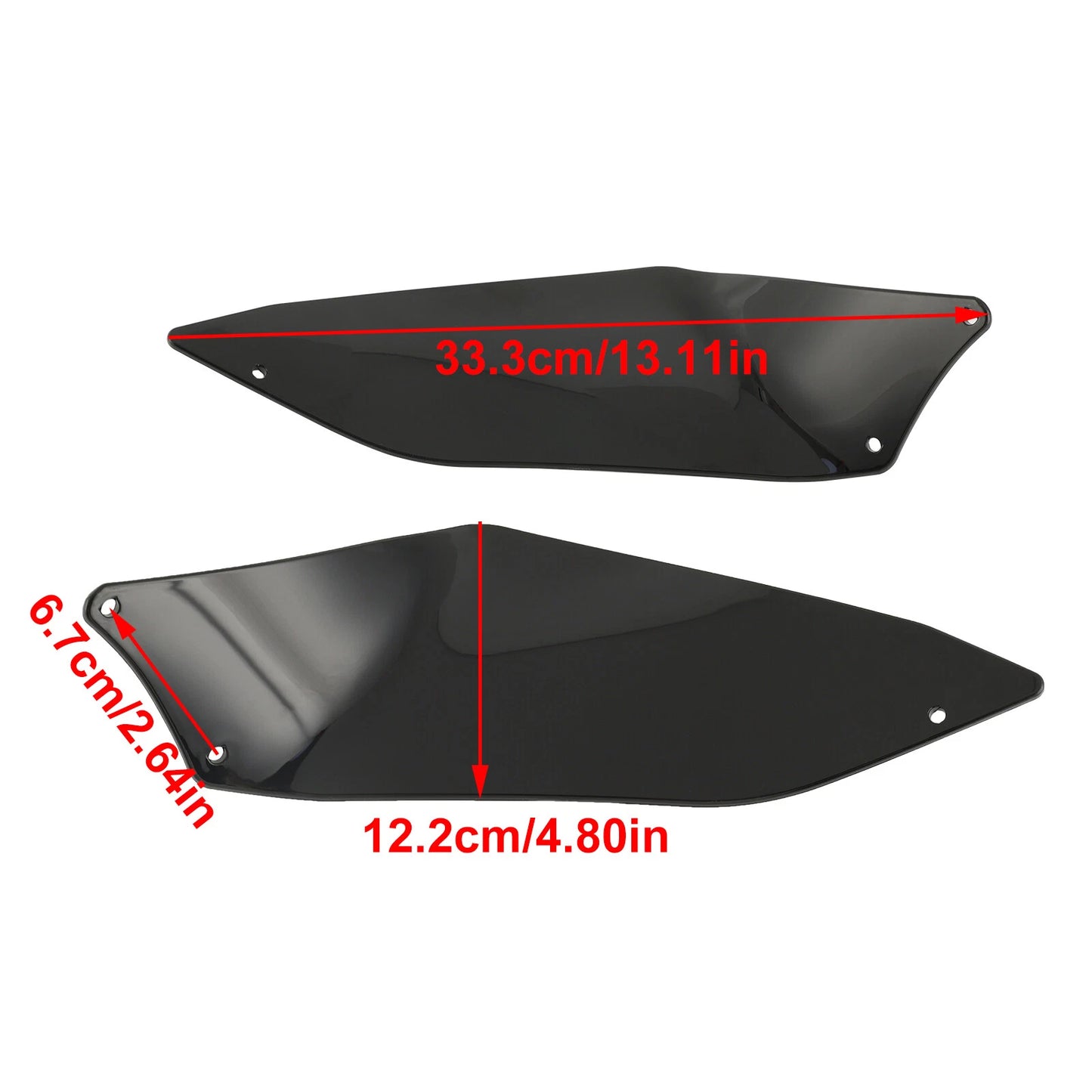 Deflector Side Top for Ducati Desert X (2022-2023)