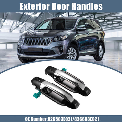 Pair Outside Door Handles for Kia Sorento (2003-2006)