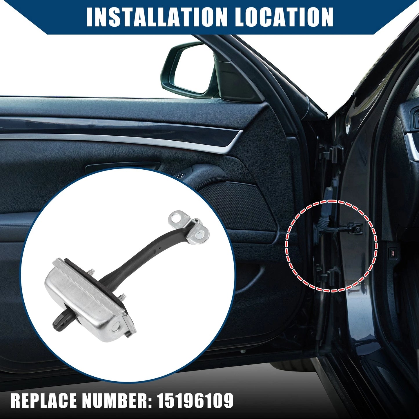 Door Check Strap Front Left  for Chevrolet Trailblazer