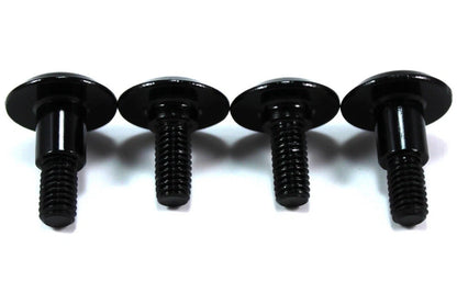 4x Black Aluminum Rear Fork Headstock Seat for Suzuki GSX-R600 R750 (2004–05)