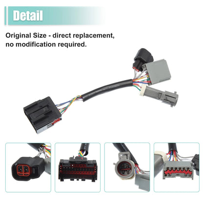 2 x Tow Mirrors Adapter for Ford F250 F350 F450 F550 Super Duty (2008-2023)