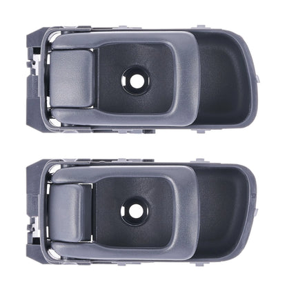 Door Handle Inner 2 x Grey for Nissan Pathfinder (1995–2005)