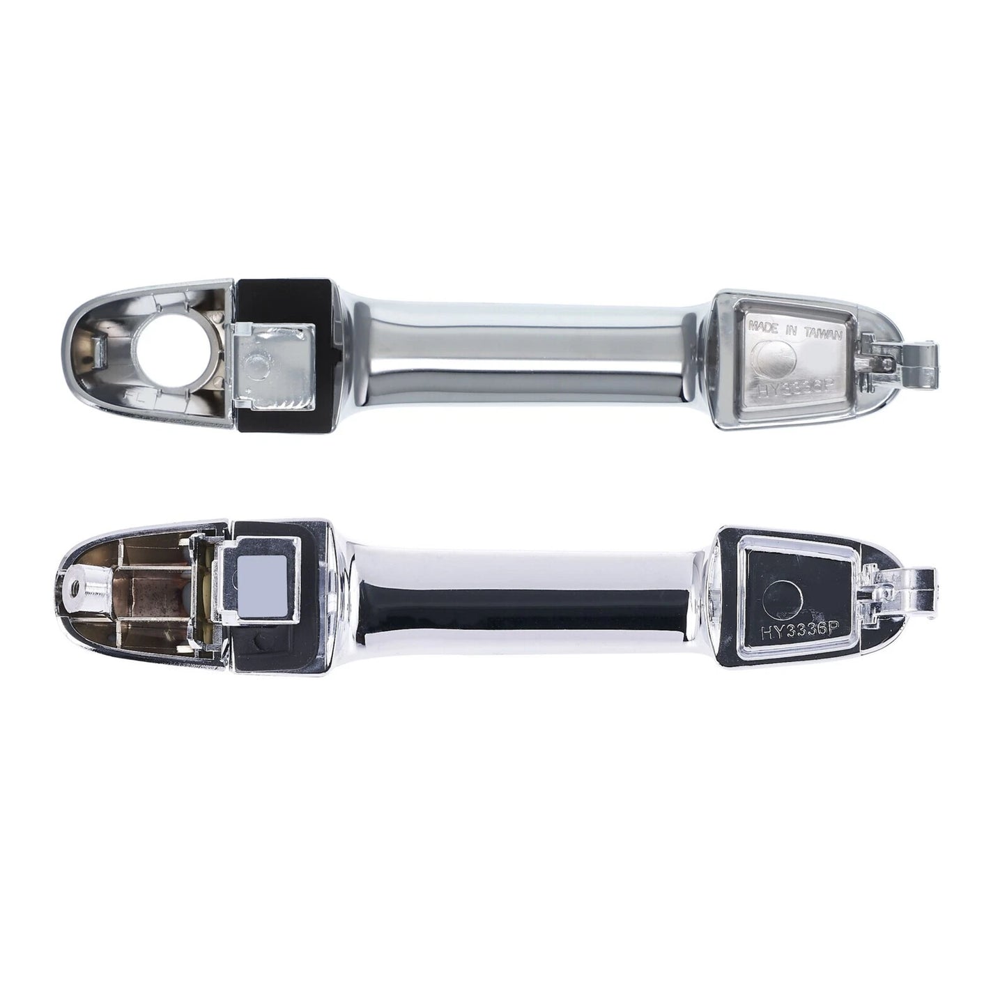 Outer Door Handle Set of 2 for Hyundai i30 FD (2007-2012) Chrome Finish