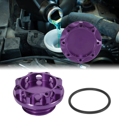 Purple Aluminum Alloy Gas Oil Filler Plug Cover for Subaru