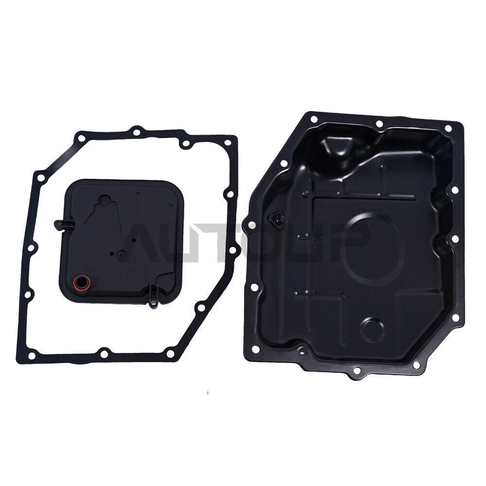 Transmission Oil Pan + Oil Filter + Gasket Inc 3 for Chrysler Dodge Ram Mitsubishi