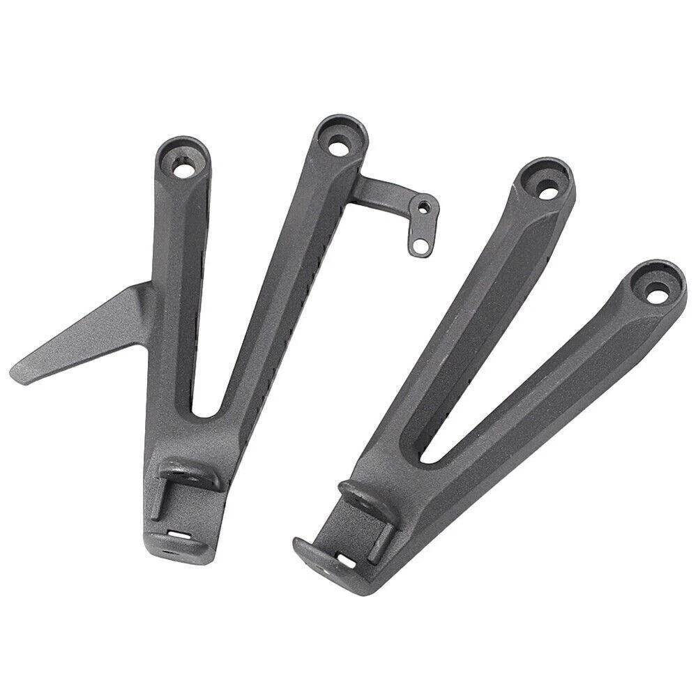 Rear Passenger Foot Pegs for Honda CBR1000RR (2004-2007) Black