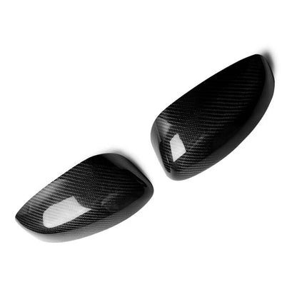 Real Carbon Fiber Add-on Side Mirror Shell Cover Caps for Mazda RX8 2004-2011