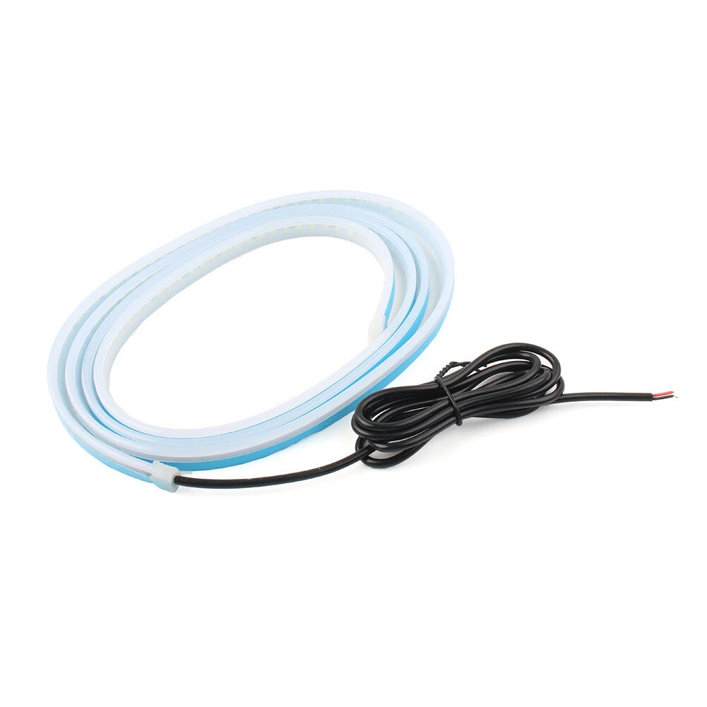 150cm LED Strip Light for Car Hood - Flexible Daytime Running & Signal Light