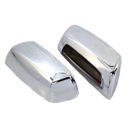 2 x Chrome Rear Side Door View Mirror Cover Caps for Chevy Impala (2014–2020)