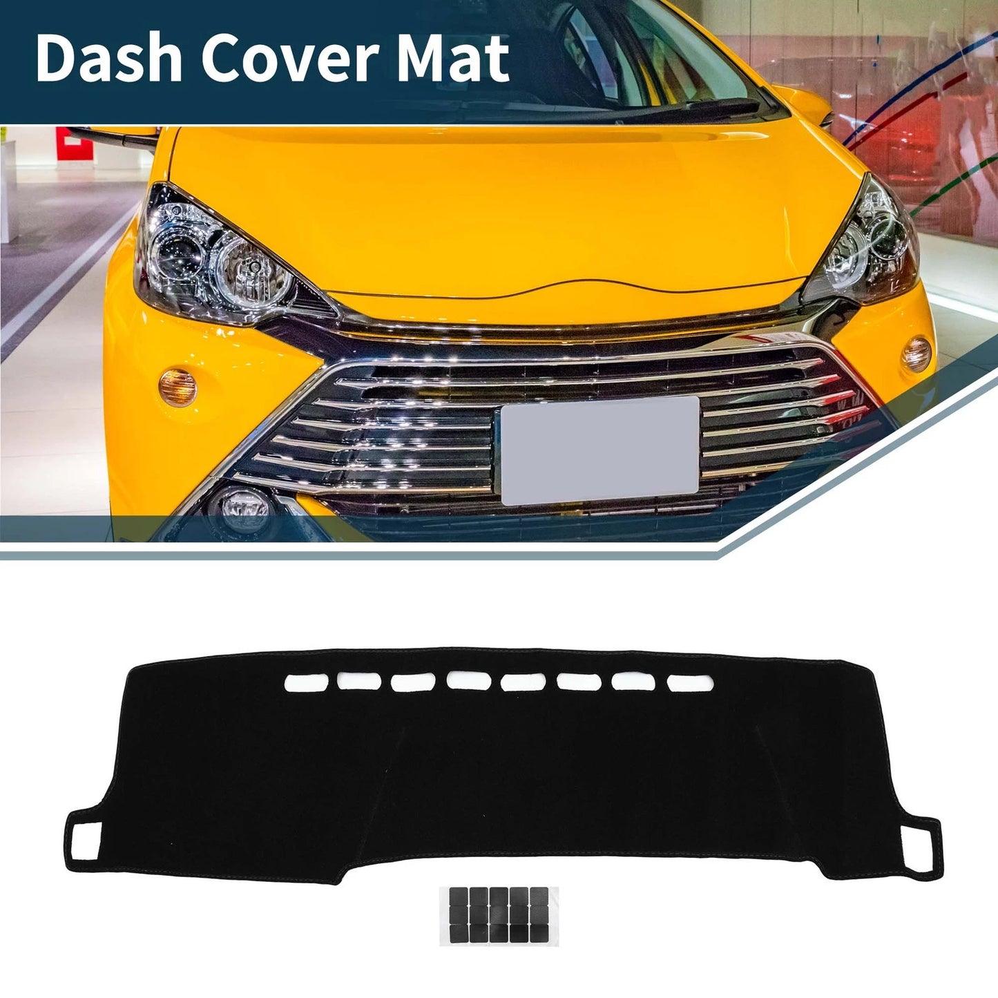 Dashboard Dash Cover Mat for TOYOTA Aqua NHP (2011-2021)