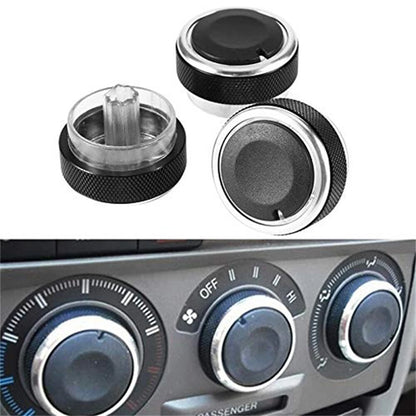 3 x Car Switch Knob Heater Climate Control Button A/C for Ford Focus Fusion